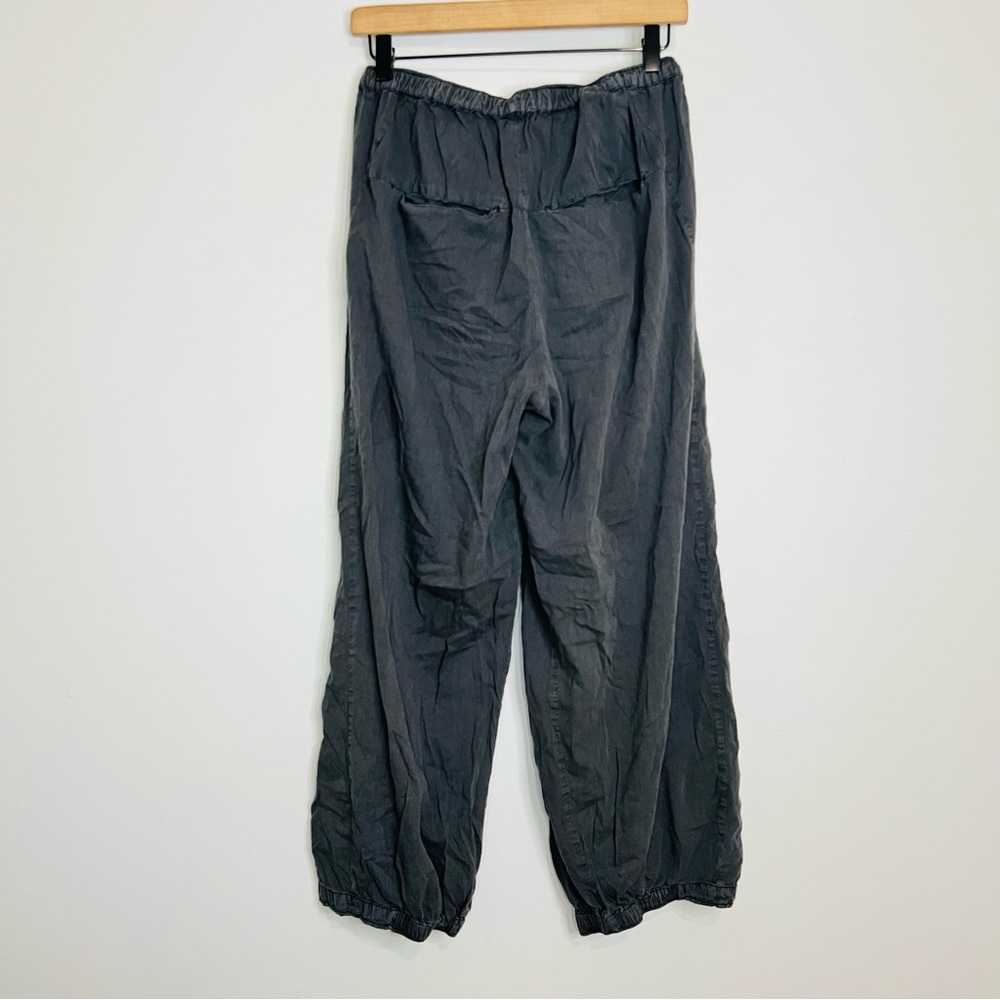 Free People To The Sky Parachute Pants in Grey Dried Basil small - Picture 8 of 9